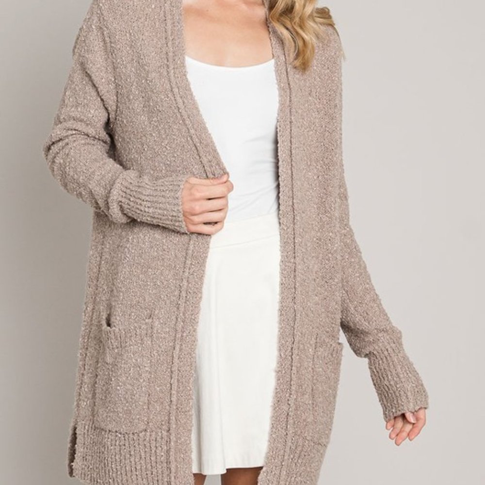 Boucle Knit Cardigan NWT